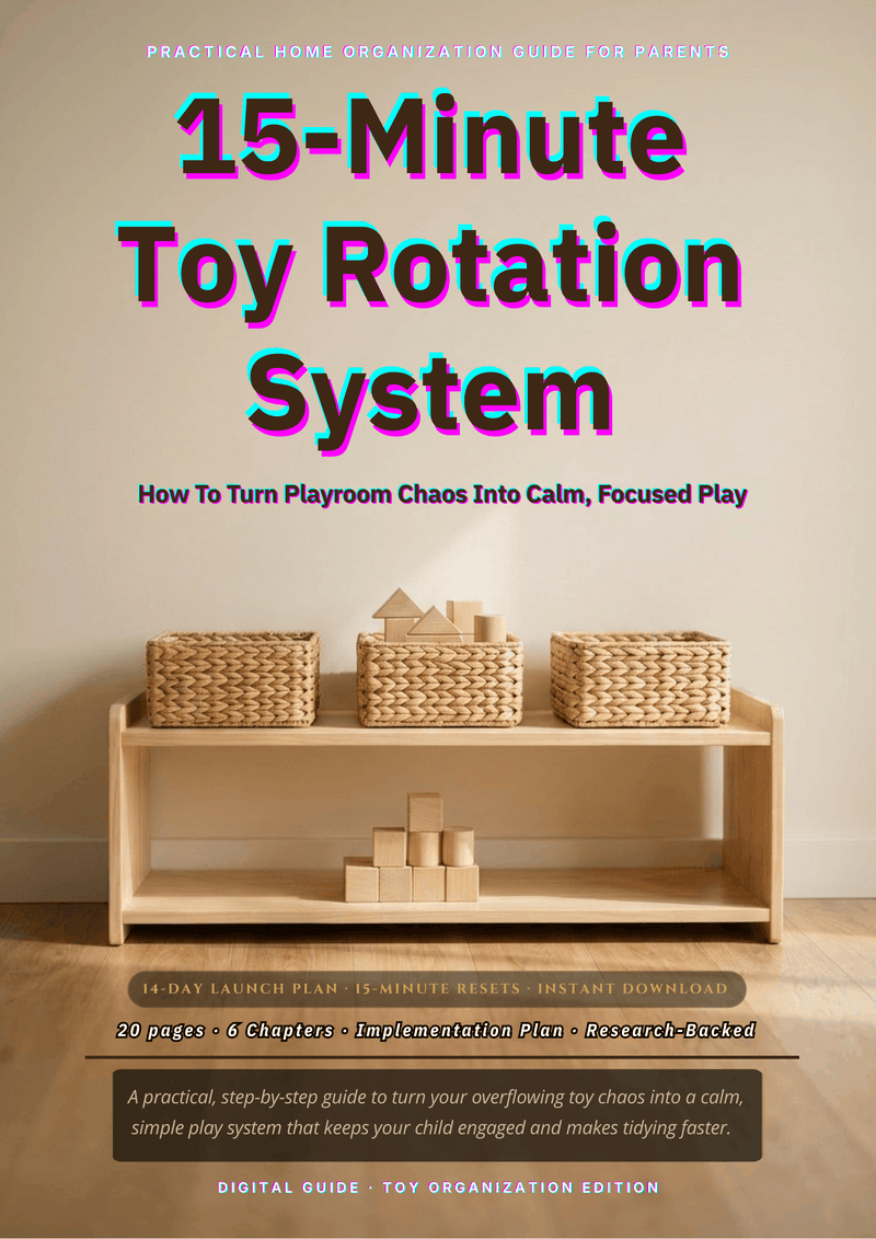 15-Minute Toy Rotation System | Digital Guide (PDF)